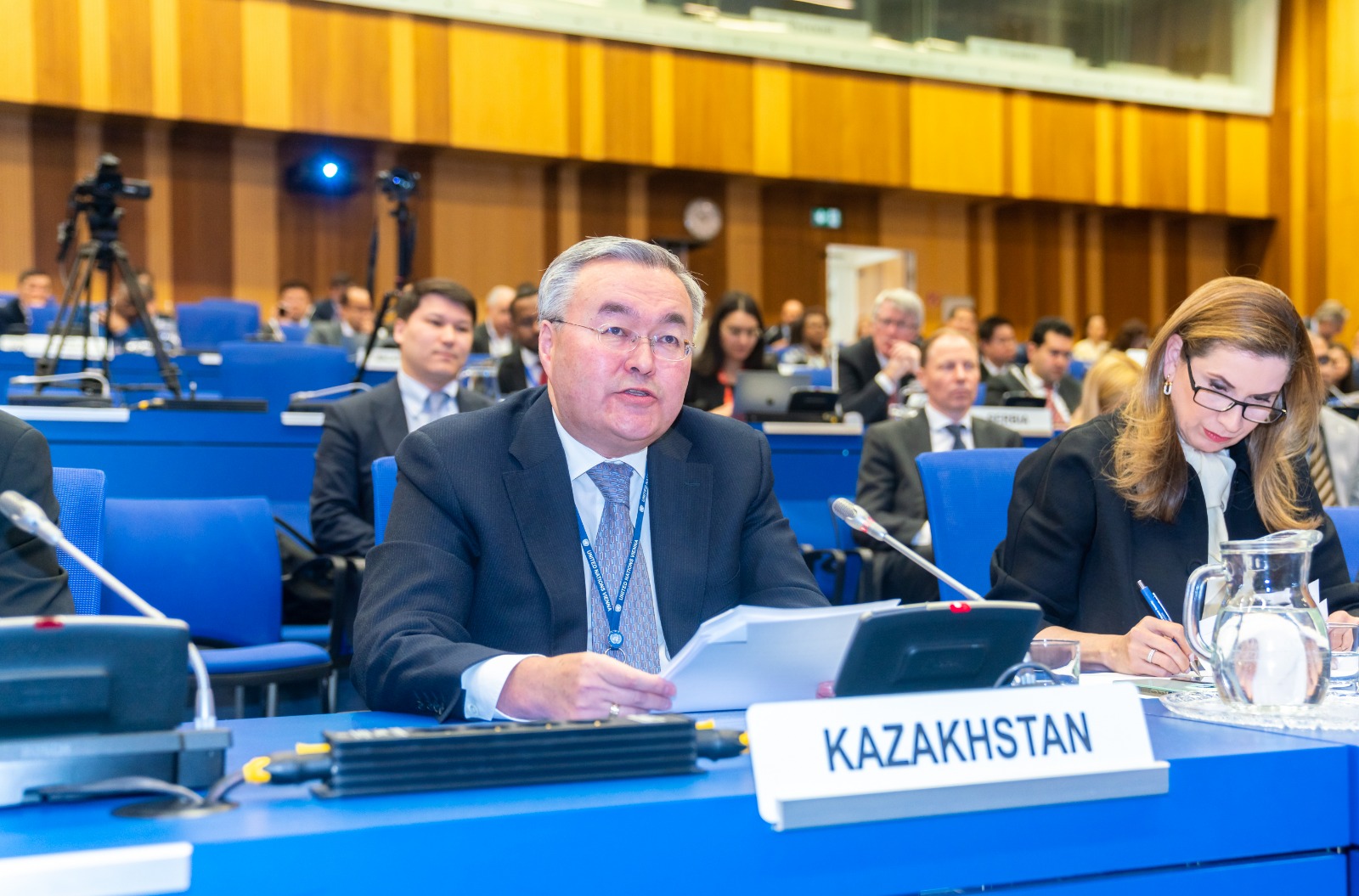 Казахстан на венской площадке  поддержал инициативу Китая по глобальному управлению