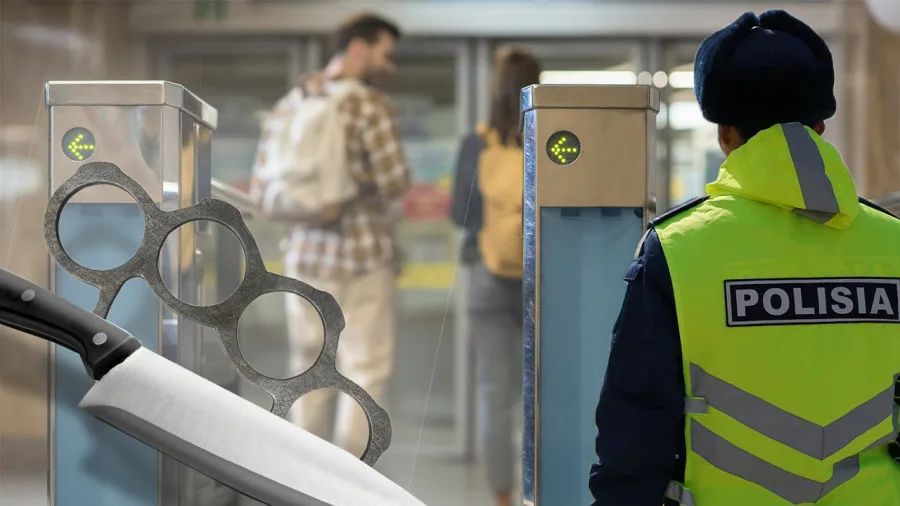 Около 3,5 тысяч ножей и кастетов изъяли полицейские в Жамбылской области