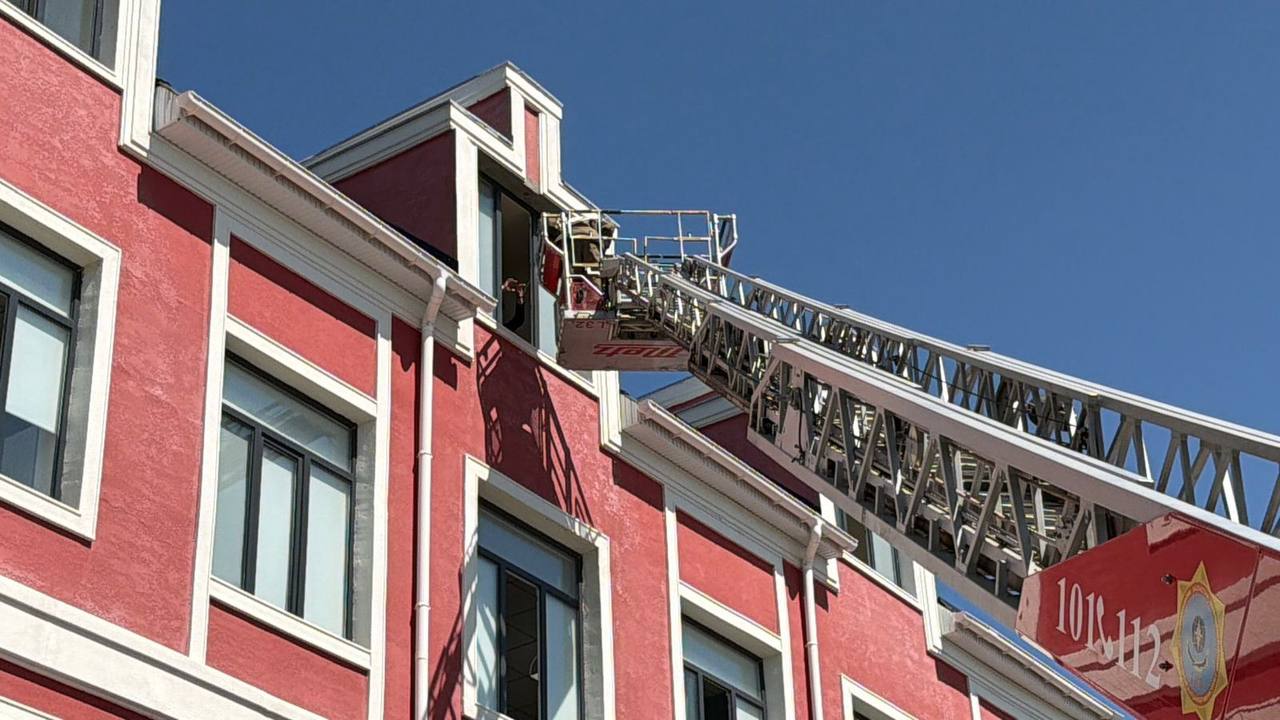 В школе Тараза прошло учение