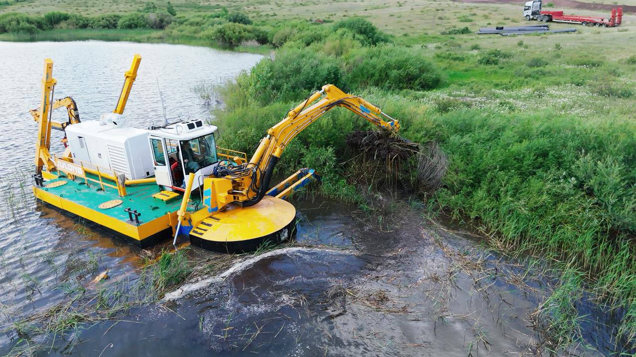 Шесть новых суден для очистки крупных водохранилищ и каналов получит РГП «Казводхоз» в текущем году