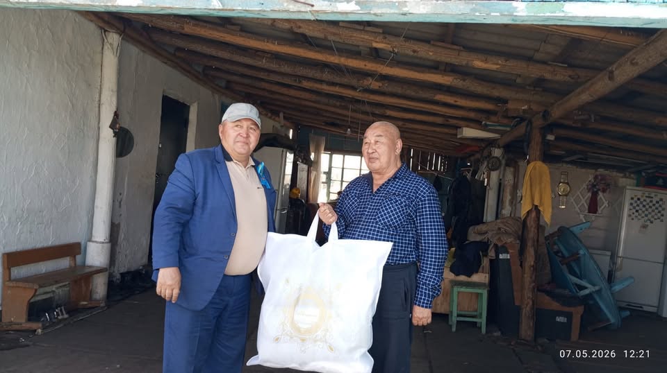 Встреча с старейшеным сельского округа