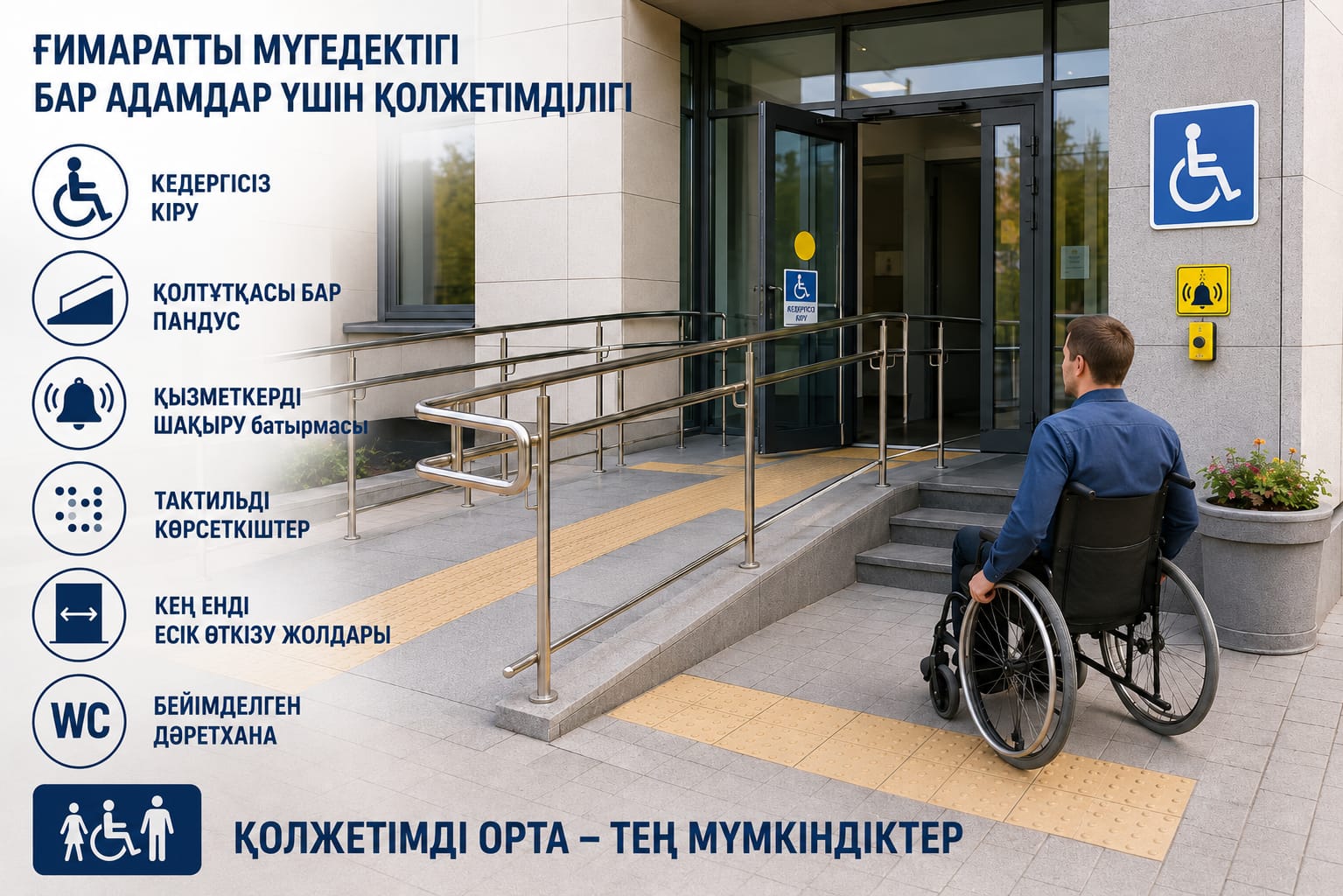 Создание доступной безбарьерной среды для людей с инвалидностью