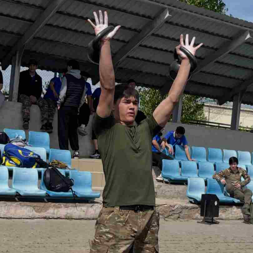 Сила, смелость, патриотизм: В районе «Сарыарка» прошёл военно-патриотический турнир среди студентов