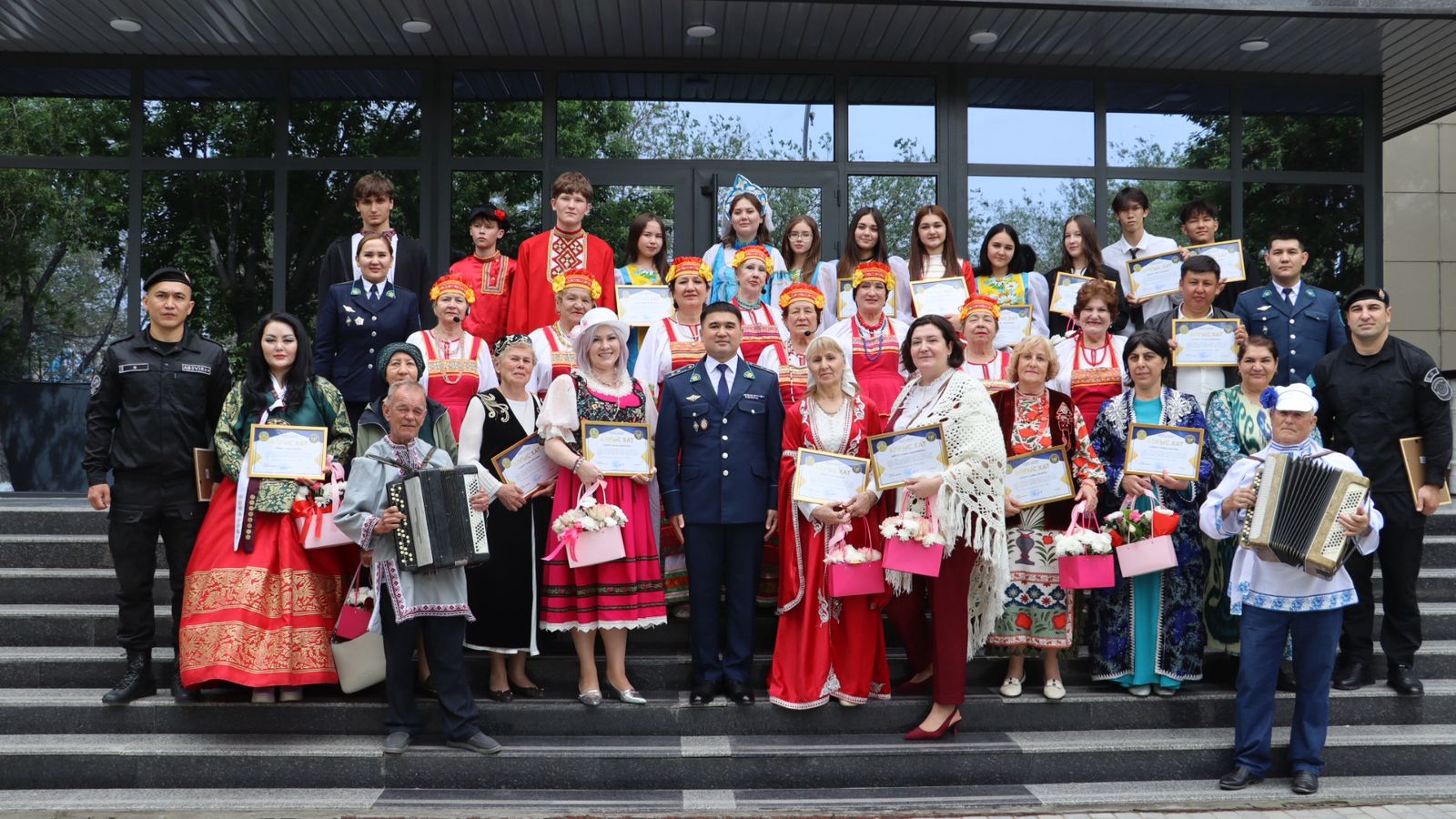 Кызылординские полицейские отметили День единства