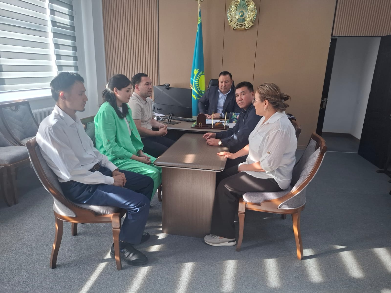 🔰 ДЕПАРТАМЕНТ: ПРОВЕДЕНО ВНЕПЛАНОВОЕ ПРОВЕРКА НА ГКП ПХВ “ТУРКЕСТАНСКАЯ ГОРОДСКАЯ ПОЛИКЛИНИКА”