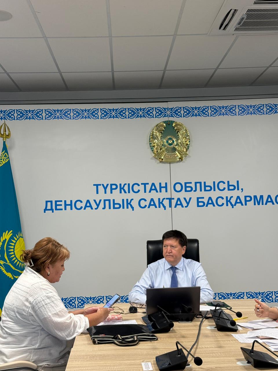 Басқарма басшысы Асхан Мархабайұлының жеке қабылдауы өтті