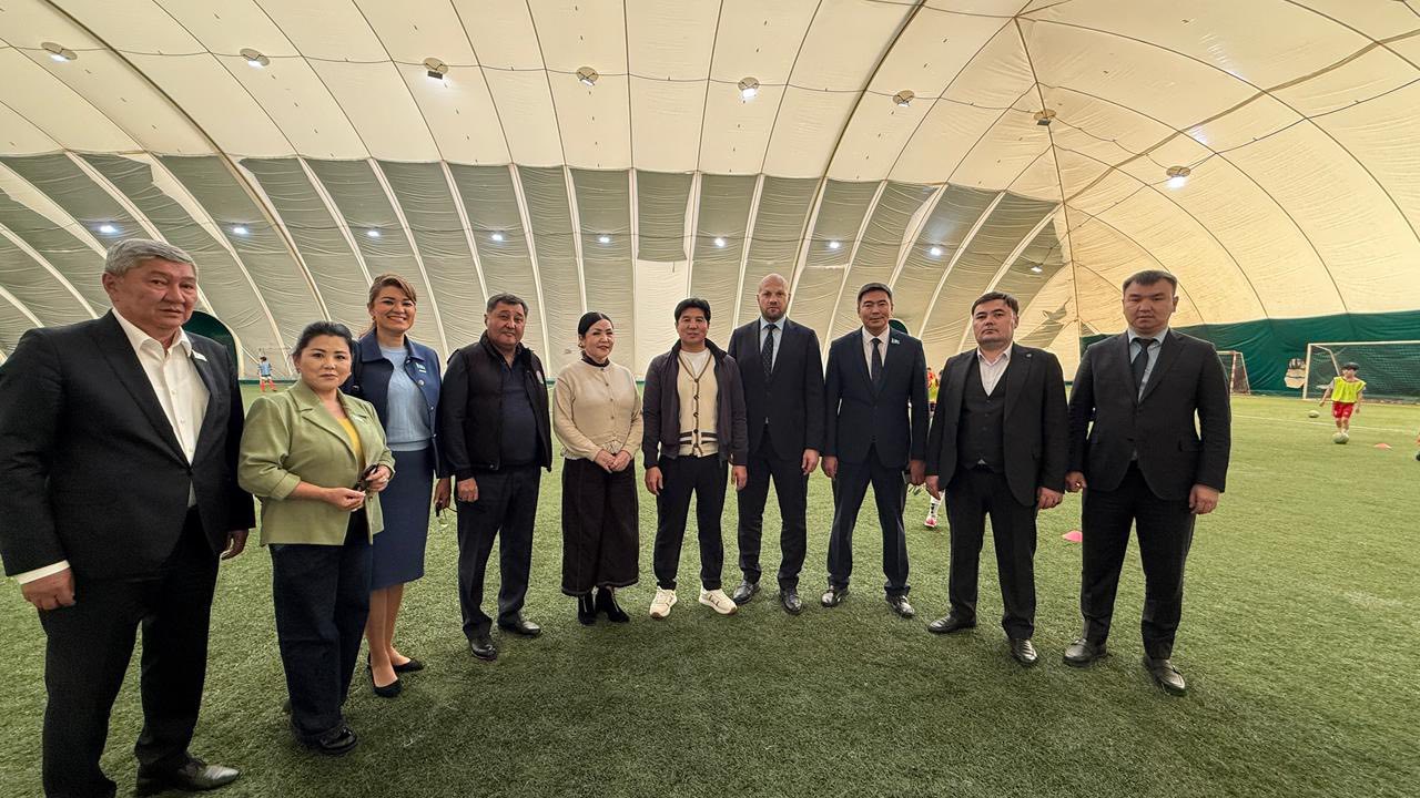 Депутаты маслихата посетили спортивные объекты столицы (28.04.2026)