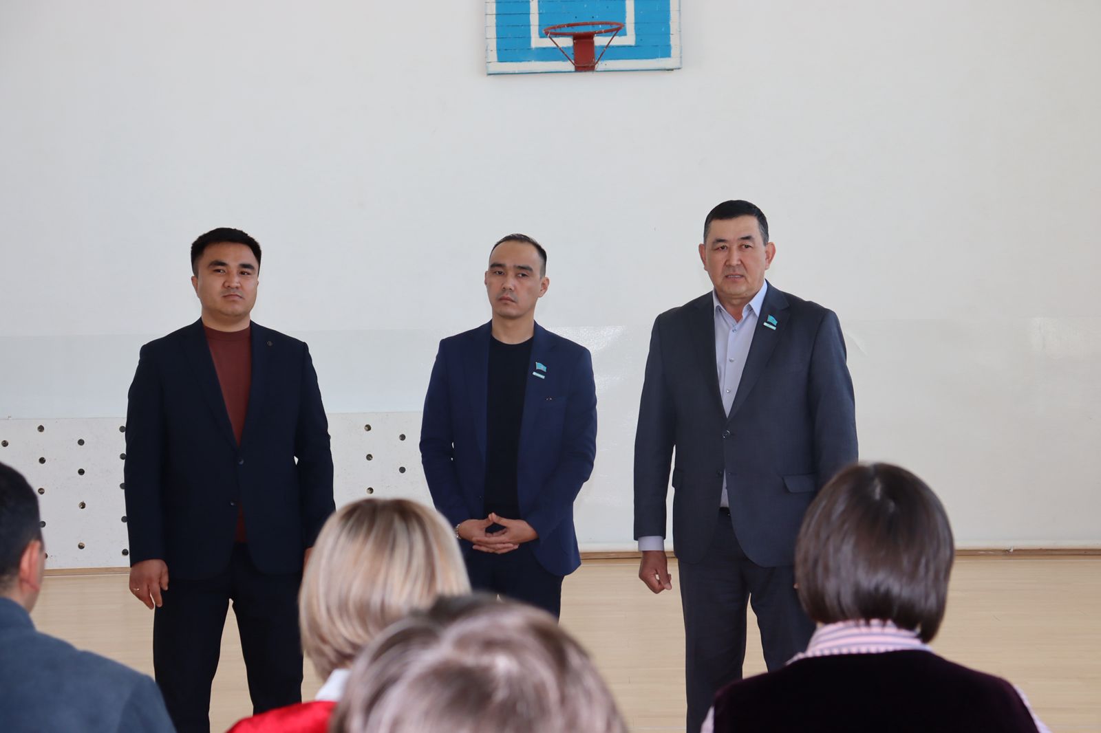 ВСТРЕЧА С ЖИТЕЛЯМИ СЕЛА КУРМАНСАЙ