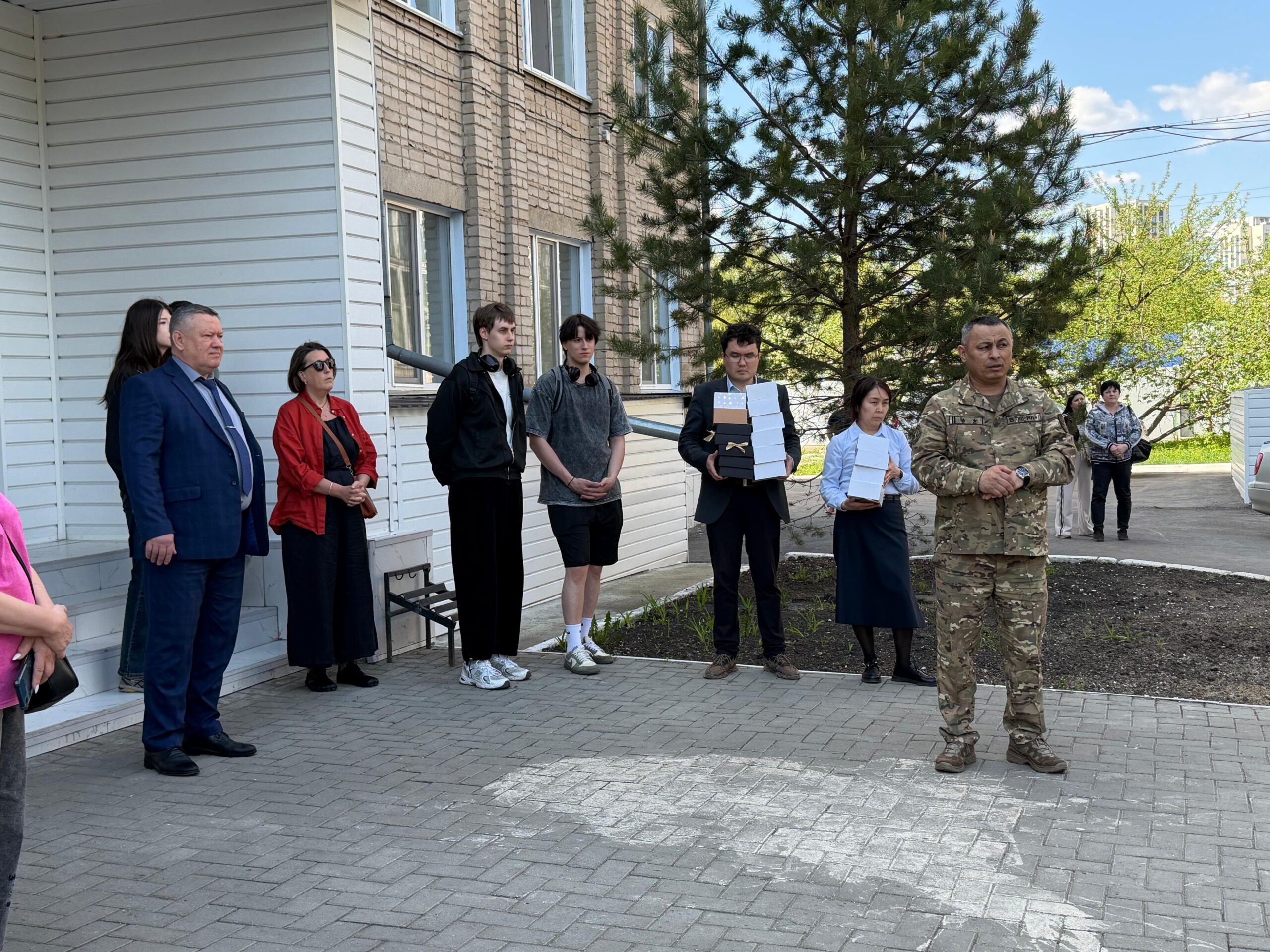 В СКО прошла торжественная отправка призывников в Вооруженные силы РК
