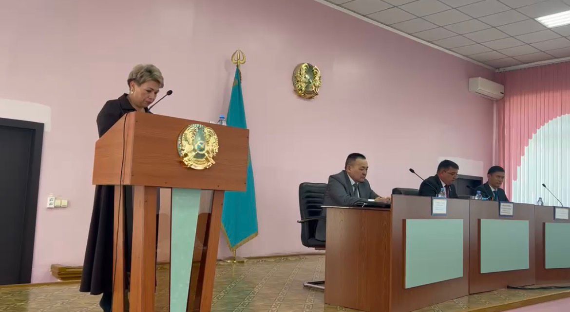 Состоялась XLV (45) очередная сессия маслихата района Тереңкөл VIII созыва