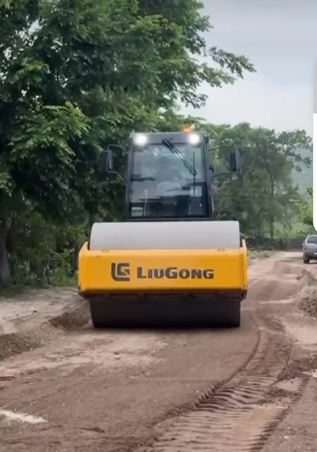 Ремонт дороги