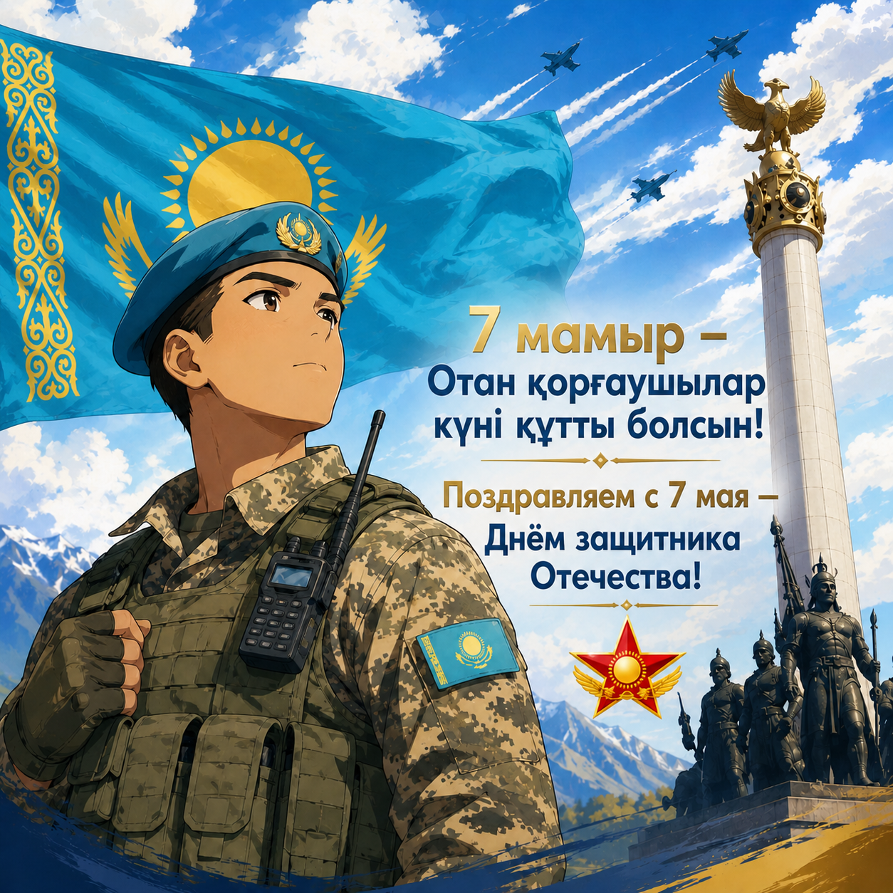 7 мая – День защитника Отечества!