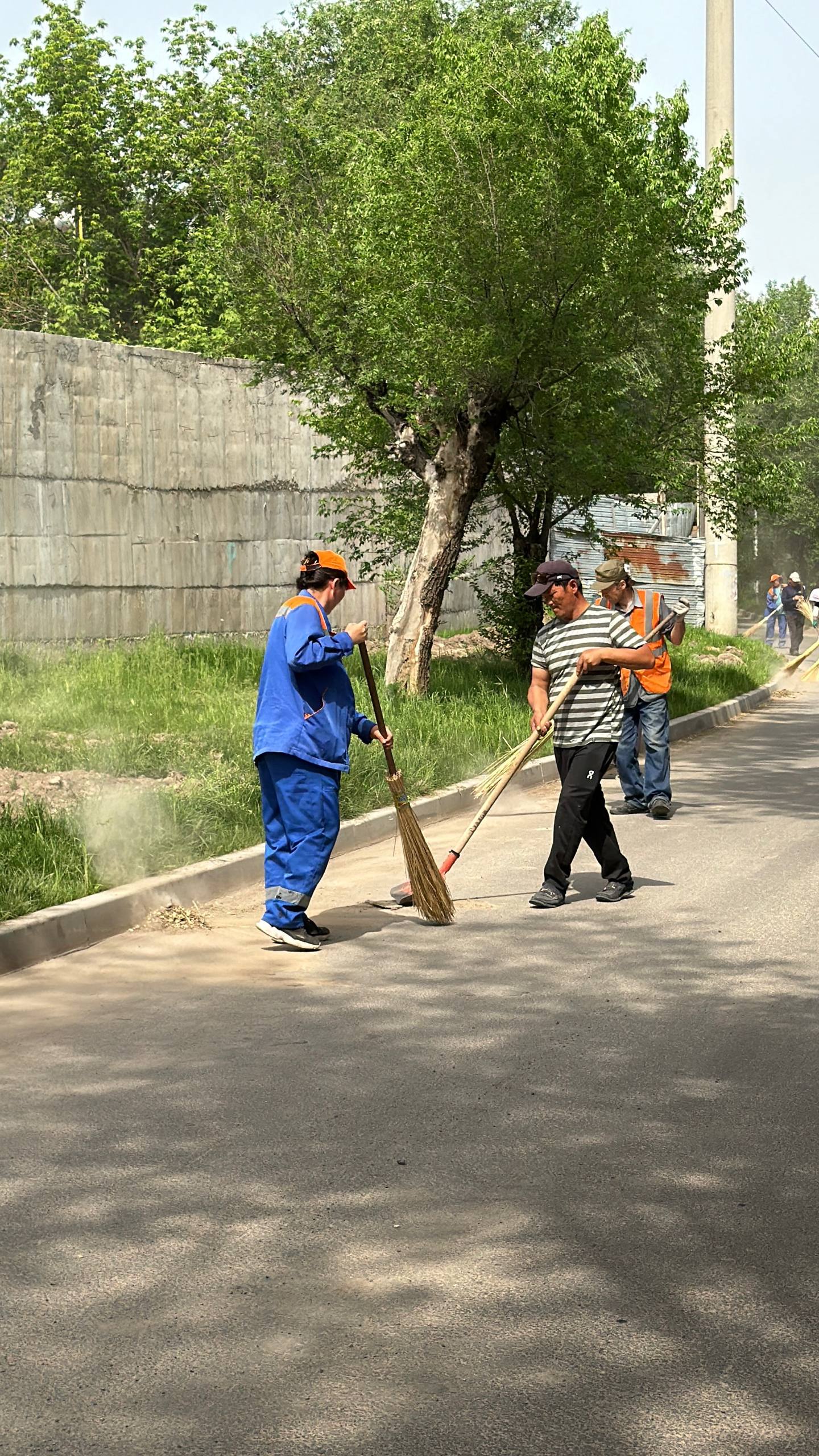 В АУЭЗОВСКОМ РАЙОНЕ ПРОВЕДЁН ОБЩЕГОРОДСКОЙ СУББОТНИК