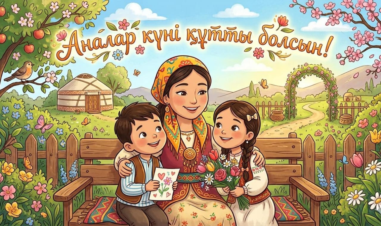 Поздравление акима района с Днем матери