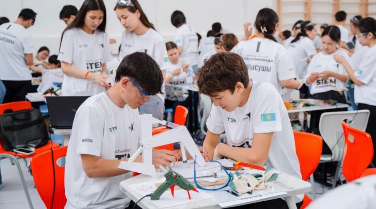 В Актюбинской области прошла престижная республиканская STEM-олимпиада