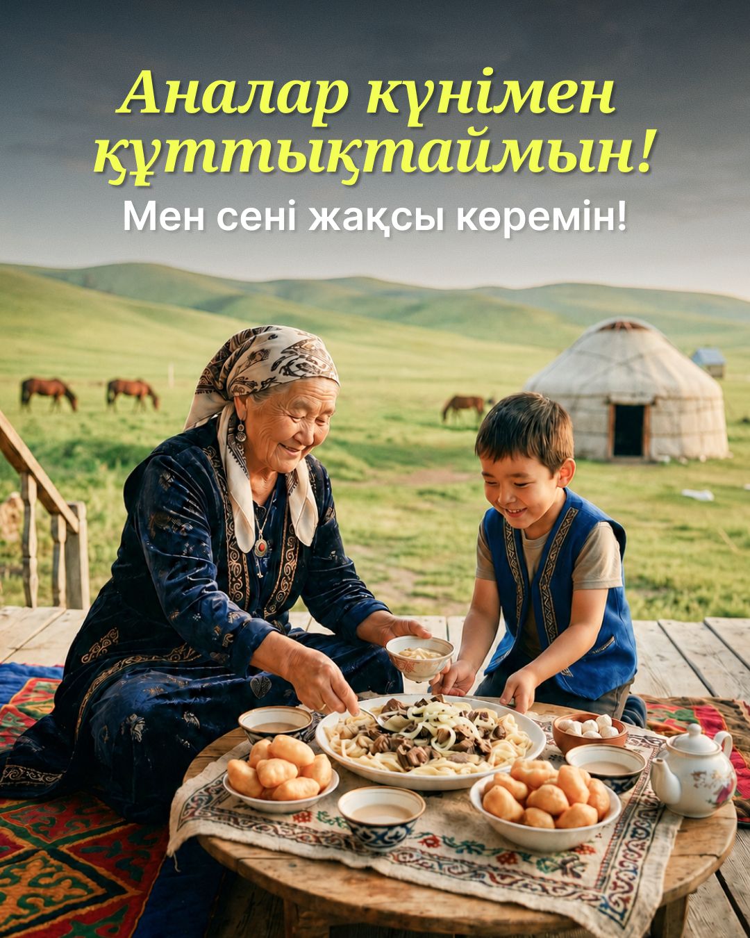 Сегодня казахстанцы отмечают День матери
