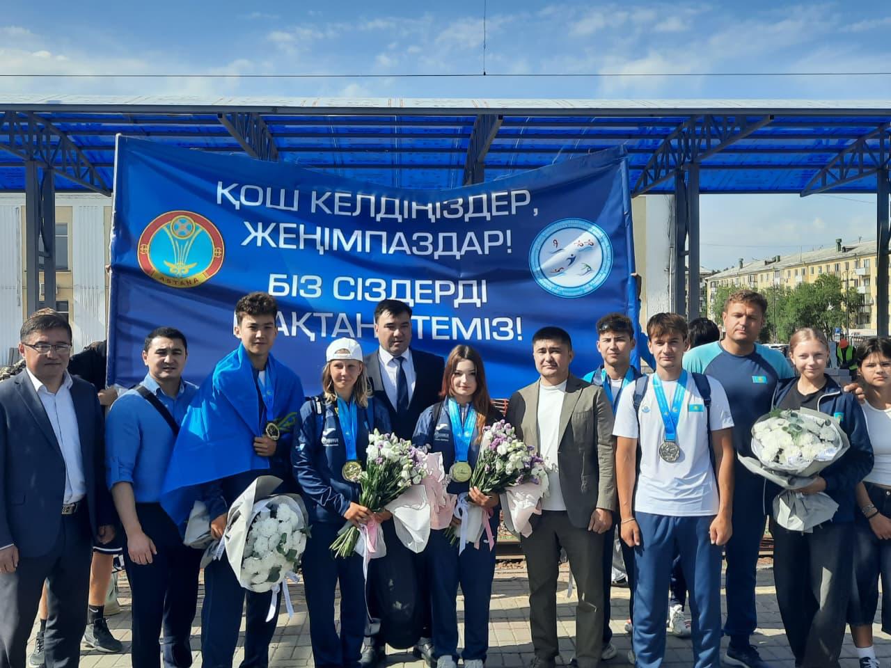 Юные спортсмены Астаны стали чемпионами Азии по гребле