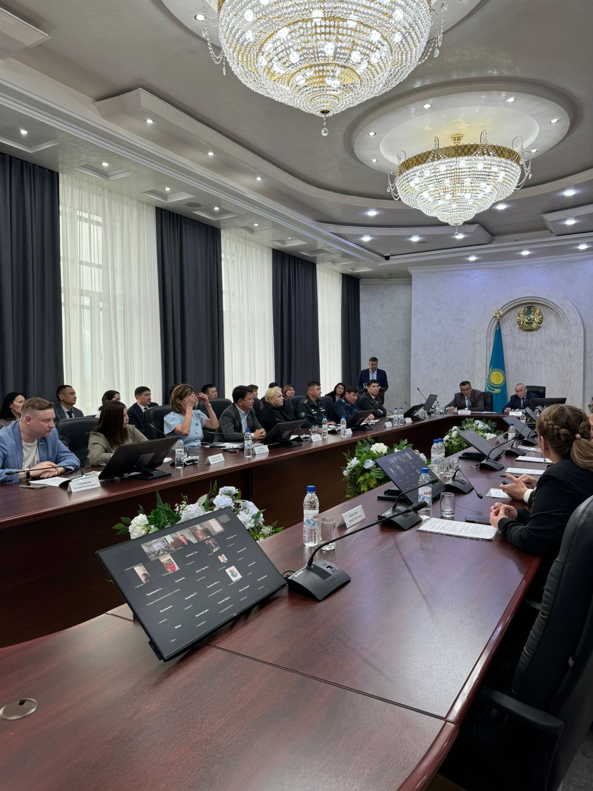 5 июня 2026 года под председательством председателя Костанайского областного маслихата Сайлаубека Ергазиевича Ещанова состоялась очередная девятая сессия Костанайского областного маслихата.
