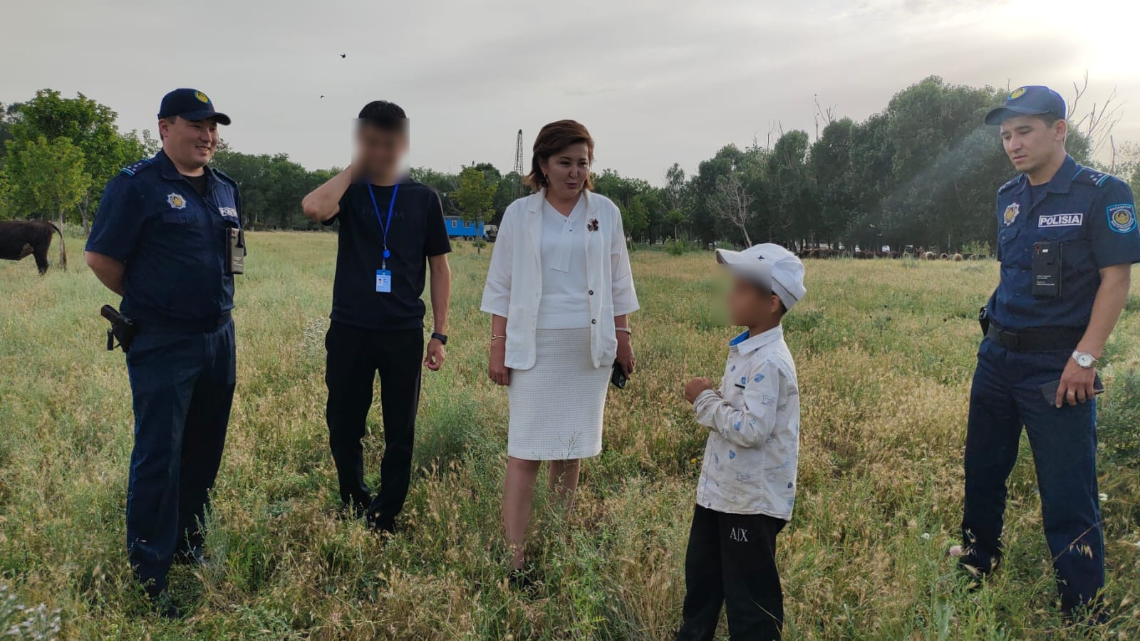 В районе Жібек жолы проведен рейд по выпасу скота
