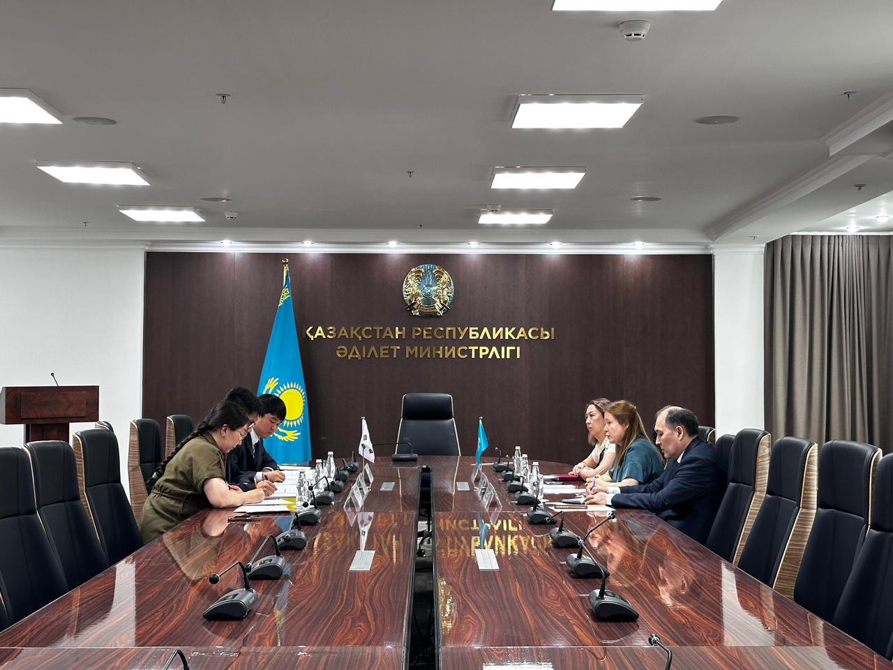 В Астане состоялась двусторонняя встреча представителей Комитета по правам интеллектуальной собственности Министерства юстиции Республики Казахстан с делегацией Министерства интеллектуальной собственности Республики Корея