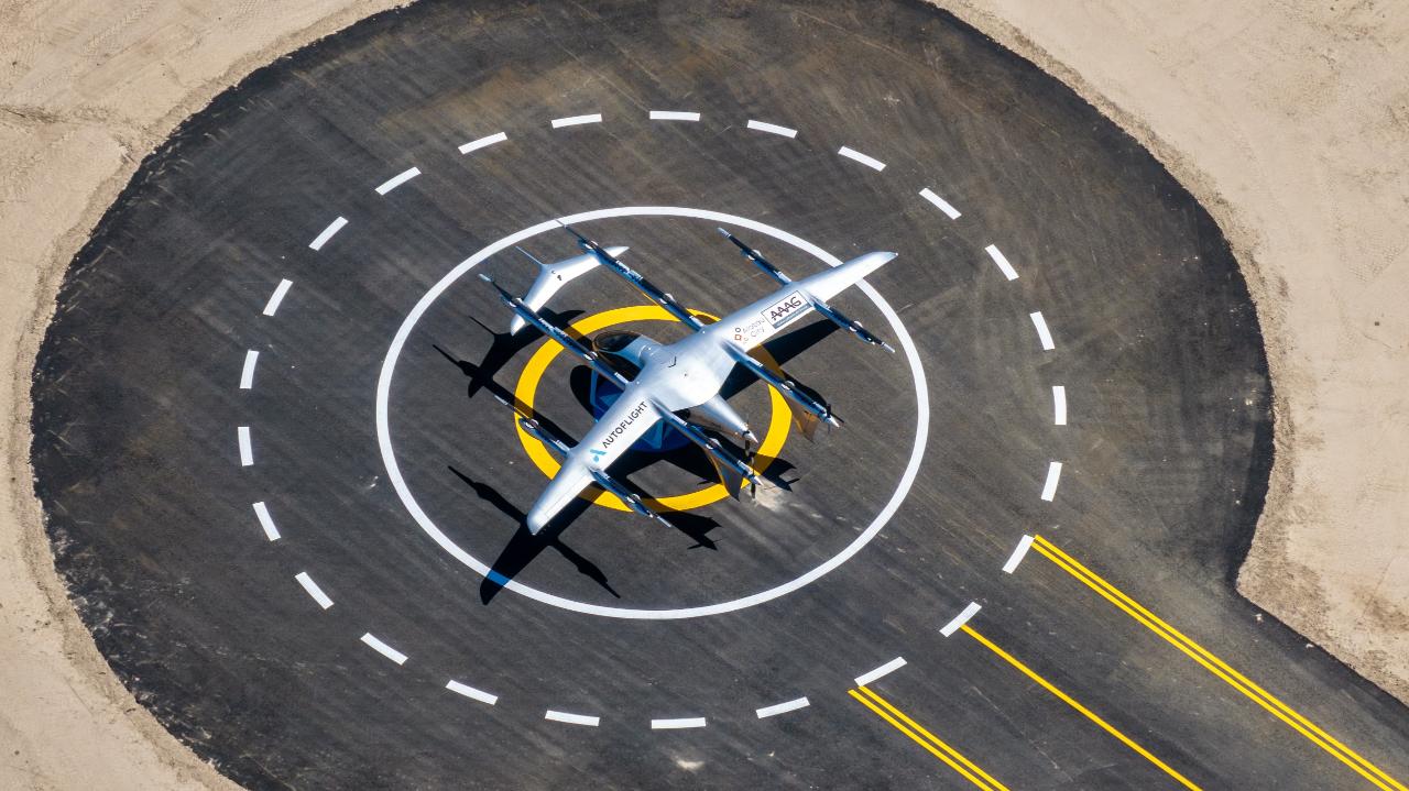 В Alatau City состоялся первый демонстрационный полет аэротакси eVTOL