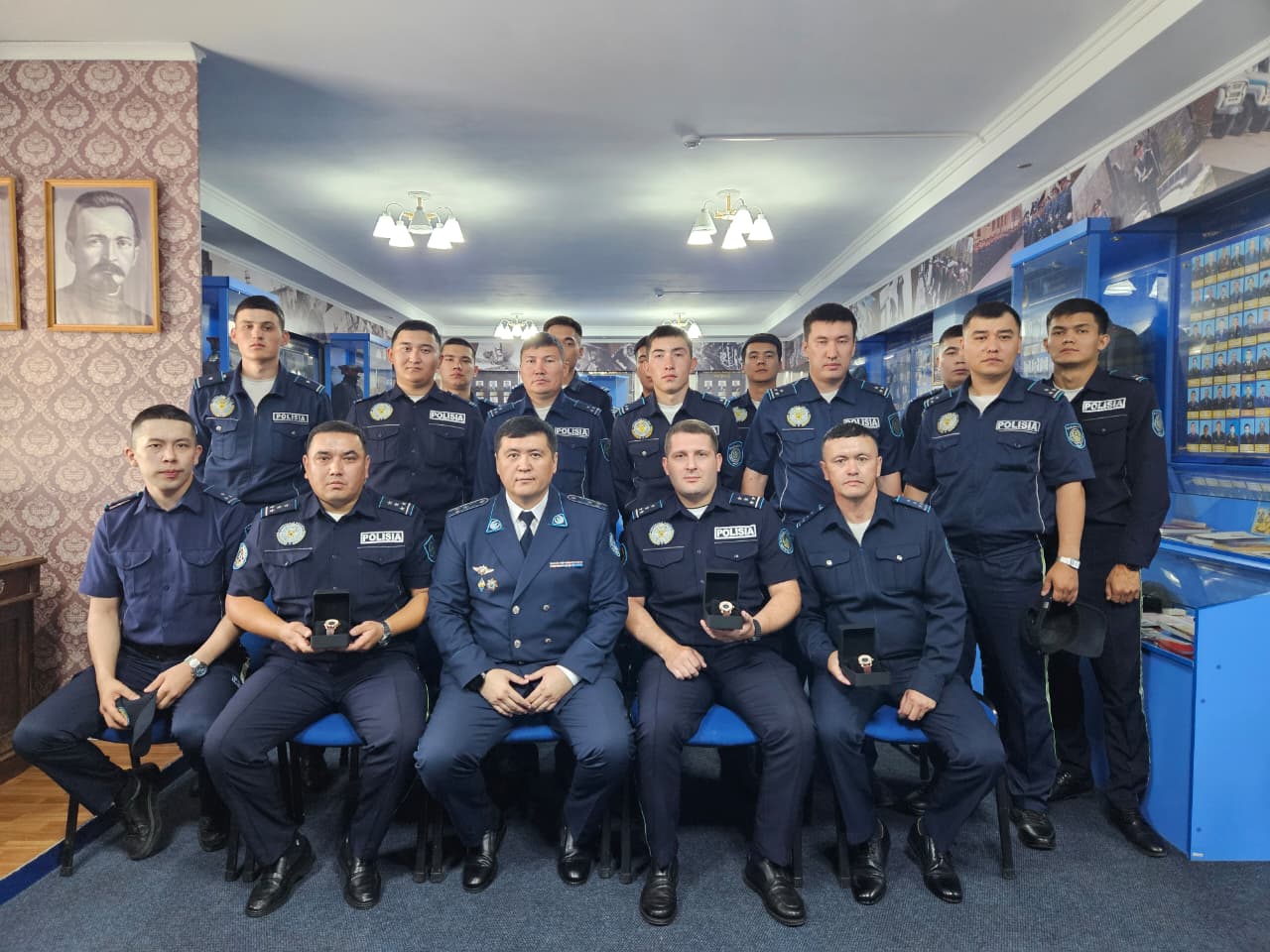 Жизнь как подвиг: в Караганде чествовали героев в погонах