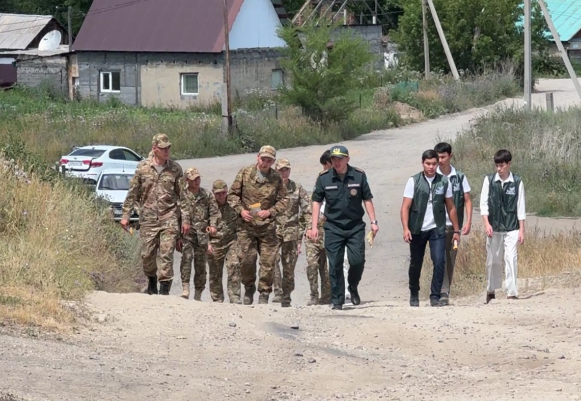 В ВКО мобильные группы проводят профрейды  в пожароопасный период