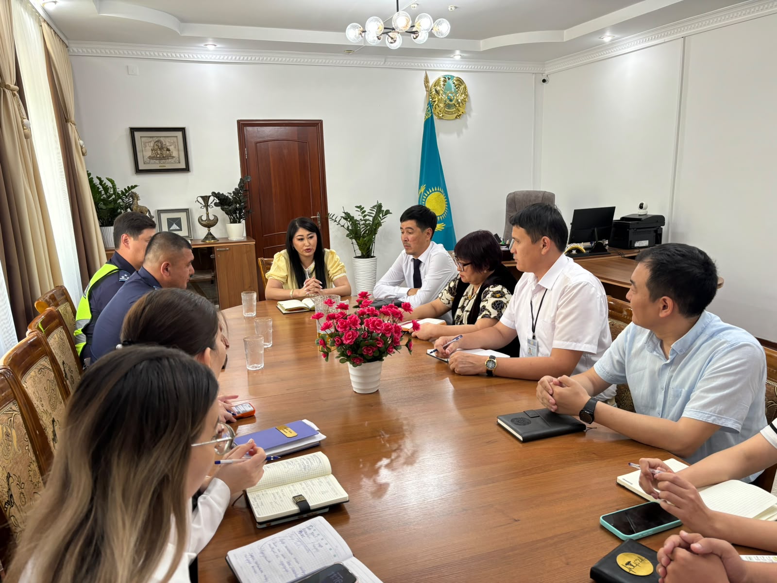 Жол жүру ережелері бойынша құқықтық оқыту өткізілді