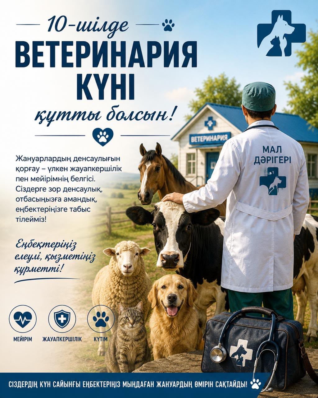 10-июля – День ветеринарного работника