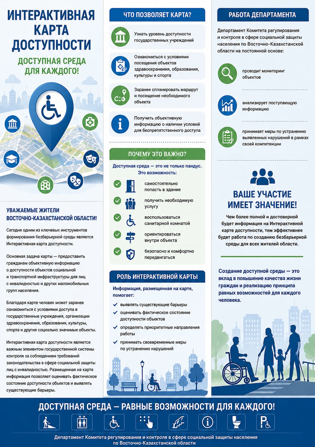 Интерактивная карта доступности