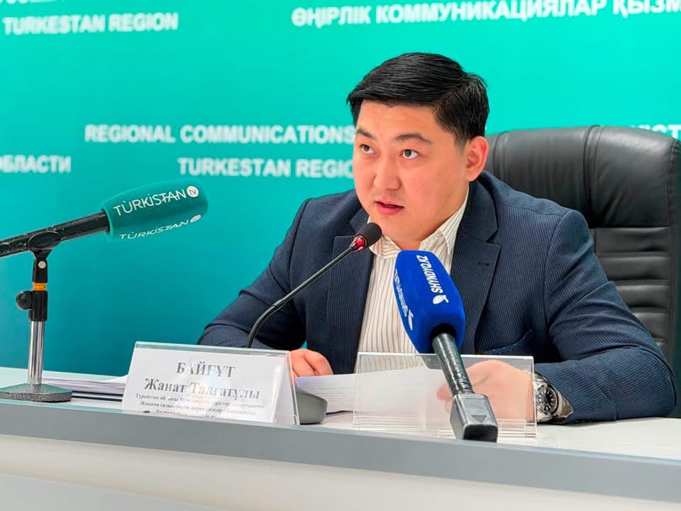 14 июля 2026 года в Региональной службе коммуникаций Туркестанской области состоялся брифинг на тему «Борьба с теневым оборотом подакцизной продукции и развитие легального рынка».