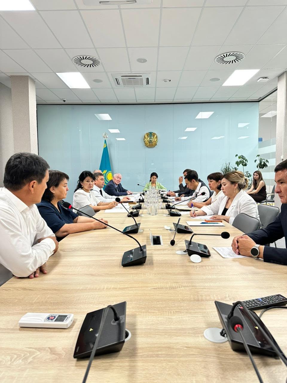 Состоялось внеочередное заседание Совета по педагогической этике Туркестанской области