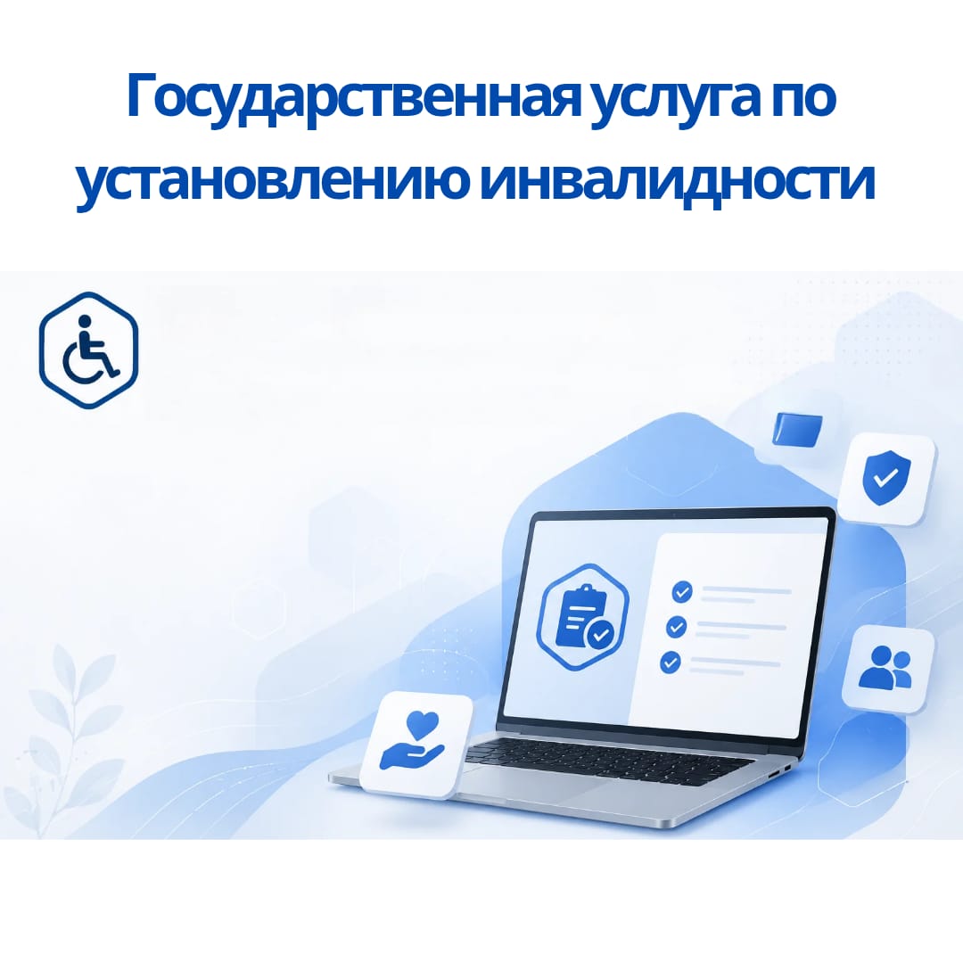 Государственная услуга по установлению инвалидности