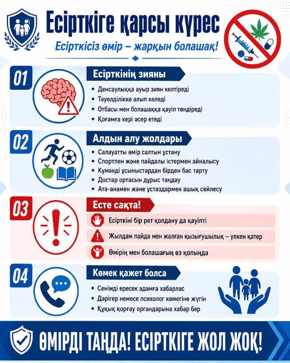 НИКАКИХ НАРКОТИКОВ!