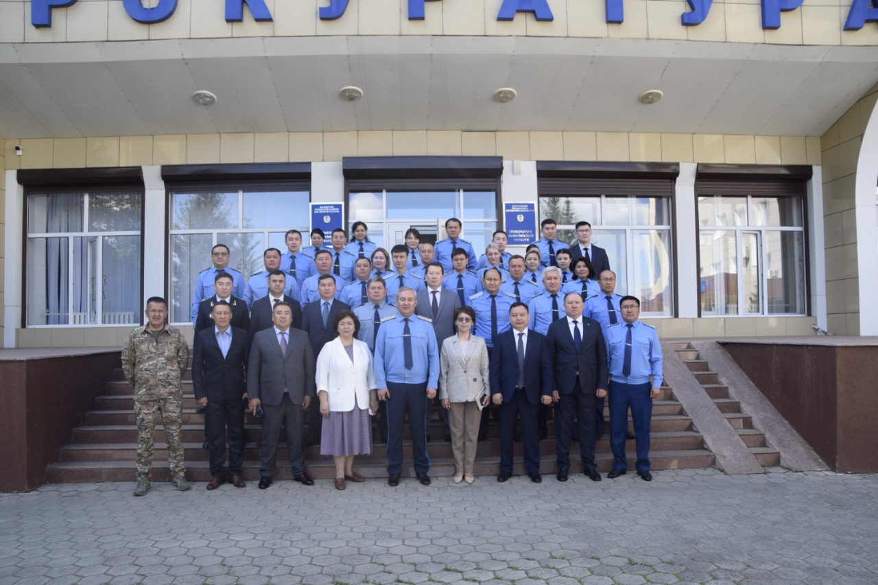 В прокуратуре Акмолинской области поздравили руководителей с новыми назначениями