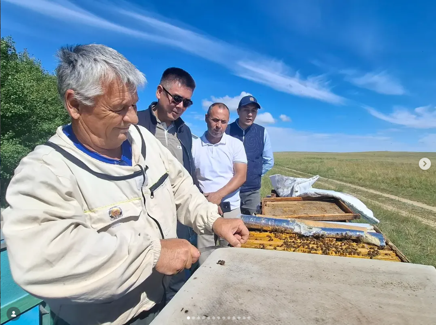Совместные рабочие поездки по районам продолжаются!