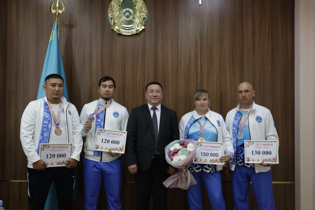 Спортивные достижения на народных играх на призы акима области Абай