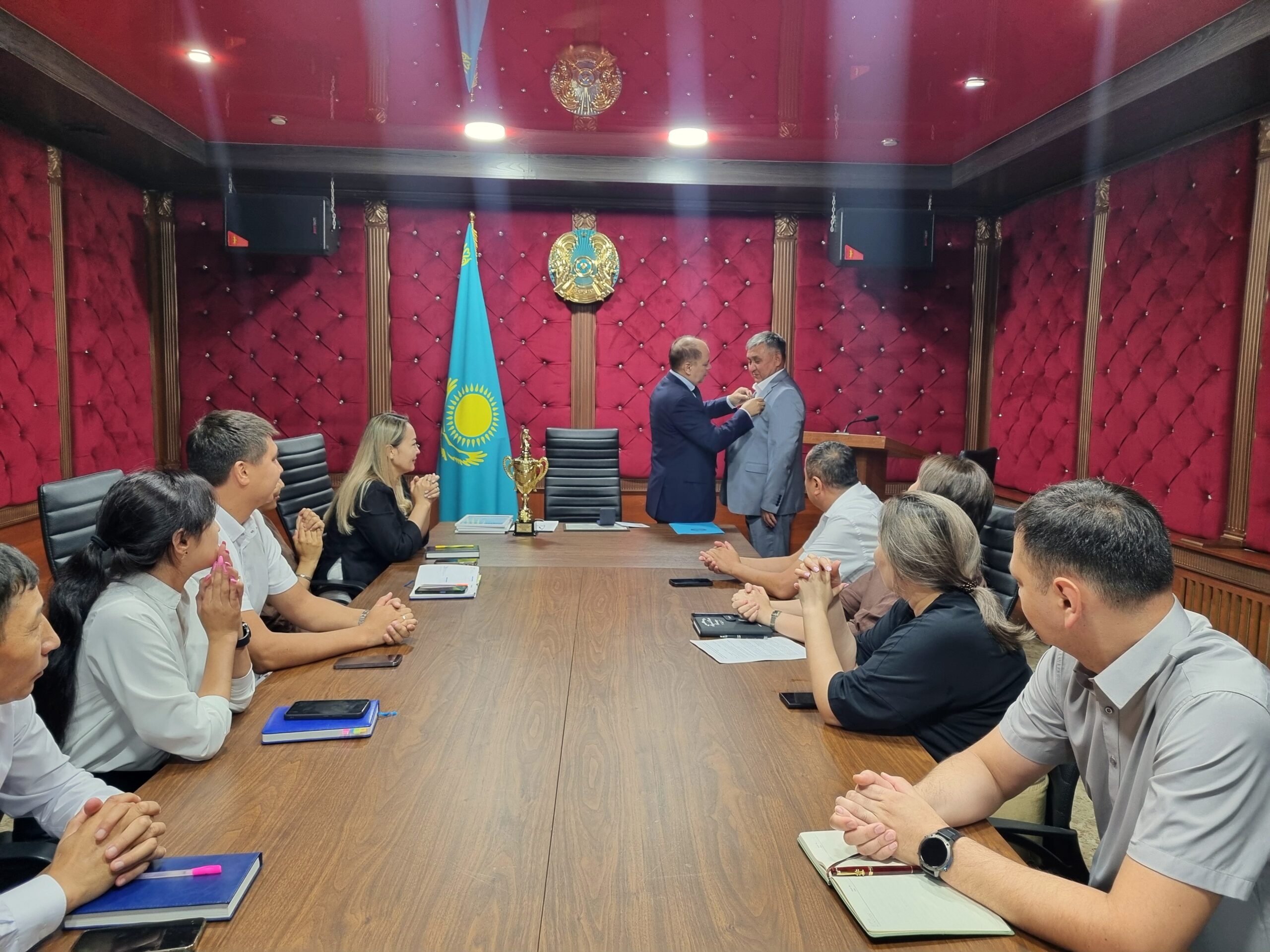 Многолетний добросовестный труд отмечен высокой государственной наградой!