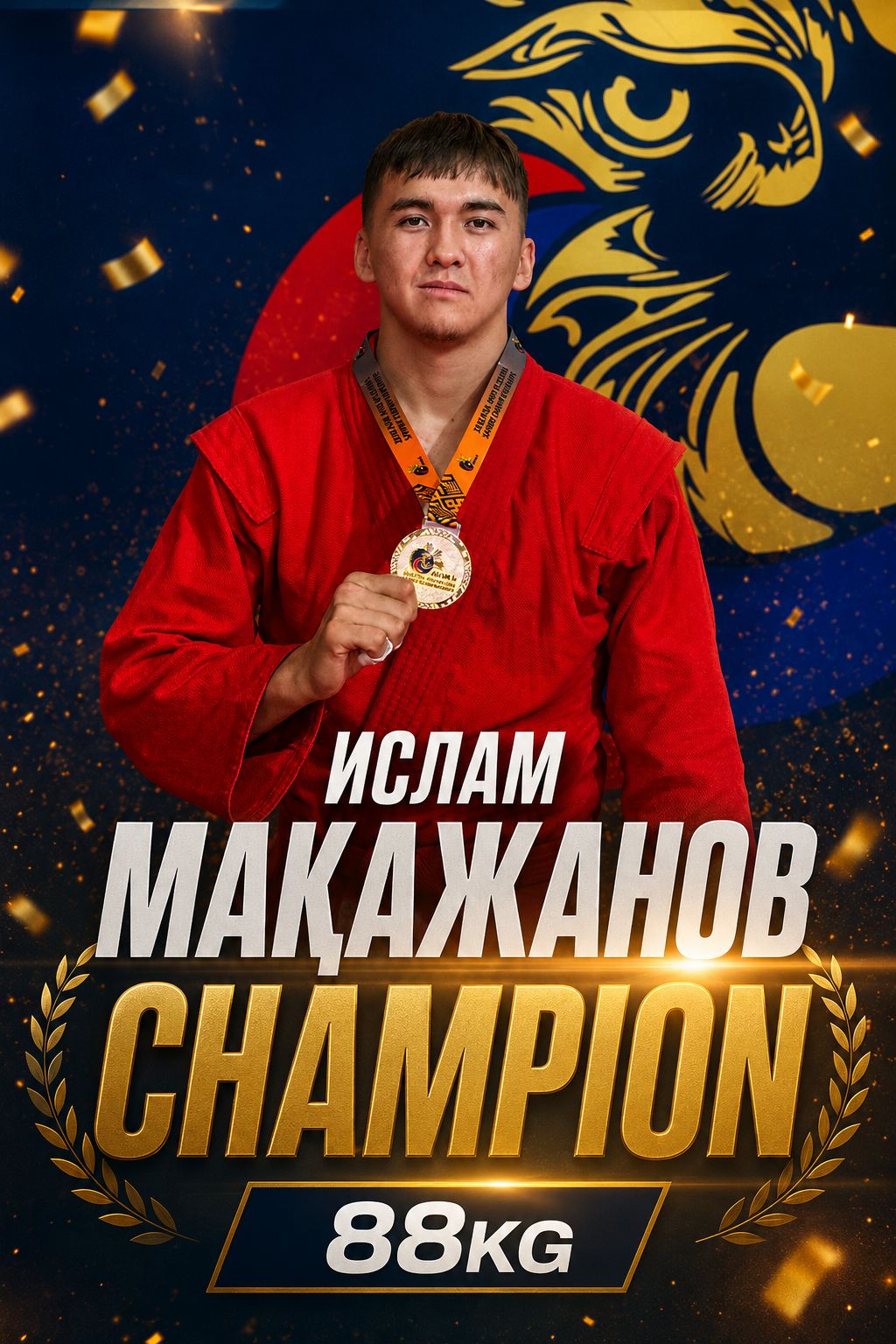 🏆 ИСЛАМ МАКАЖАНОВ — ЧЕМПИОН! 🥇