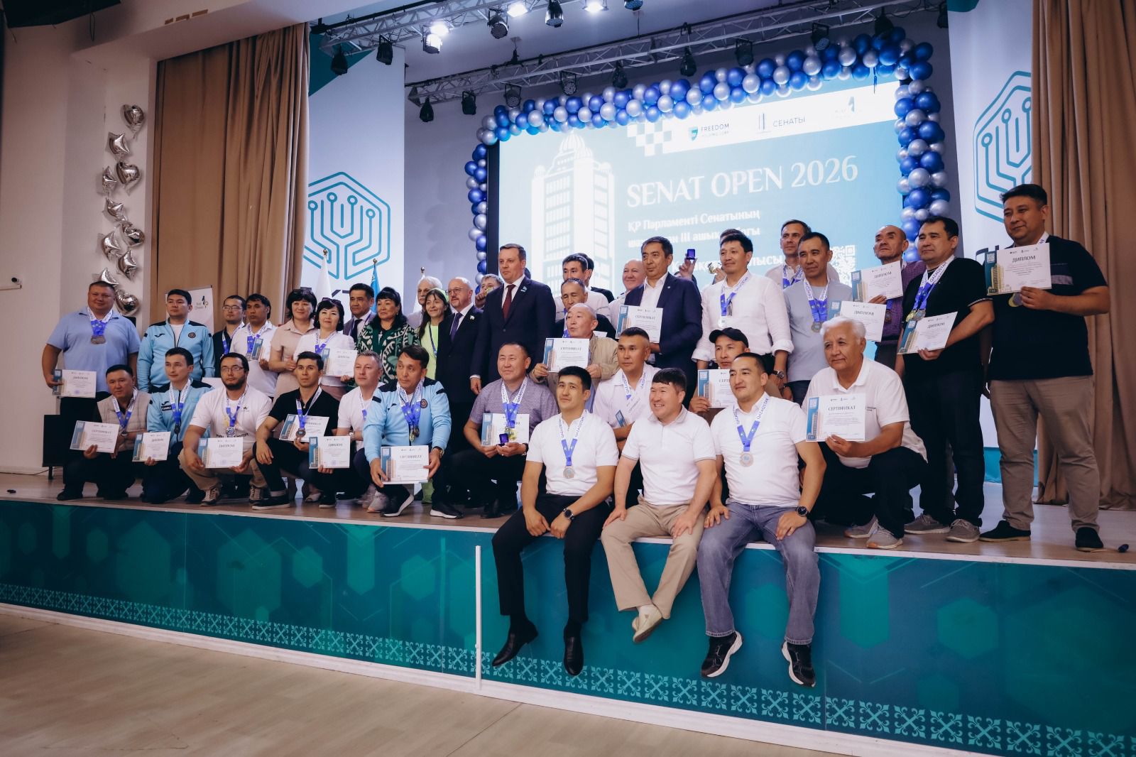 8 июня 2026 года в Усть-Каменогорске состоялся полуфинал республиканского шахматного турнира «Senat Open – 2026»