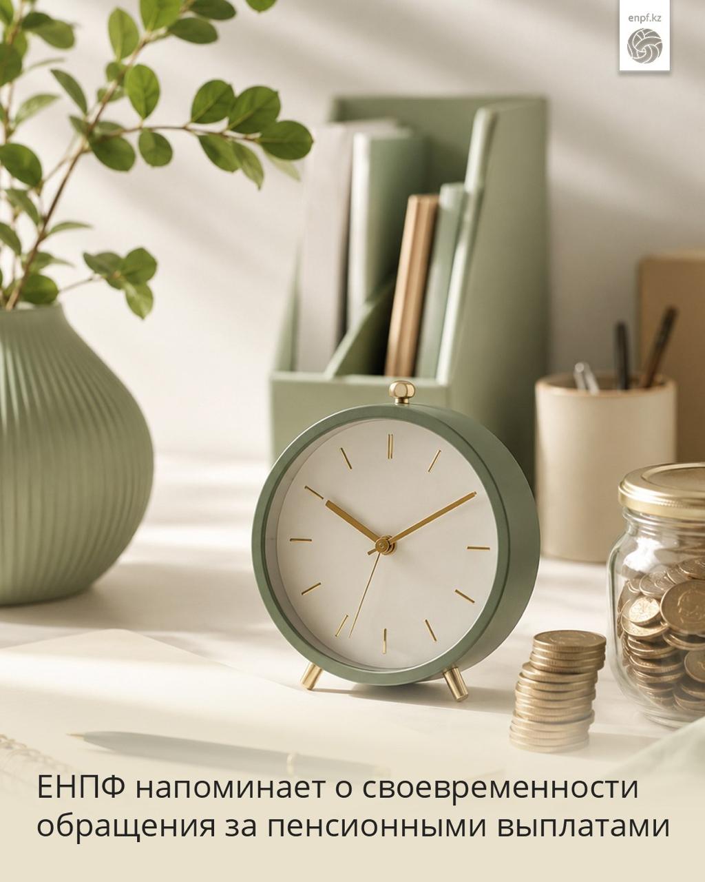 ЕНПФ напоминает о своевременности обращения за пенсионными выплатами