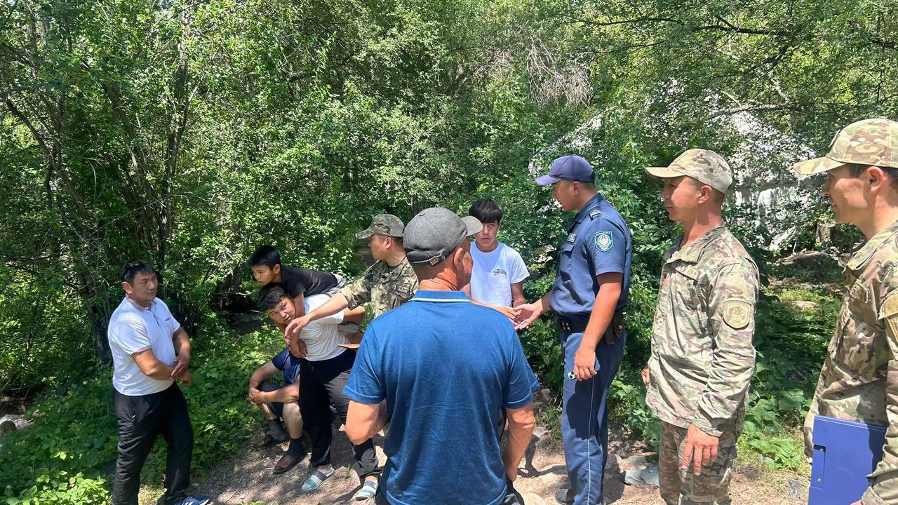 В Меркенском районе проведены разъяснительные работы по безопасности