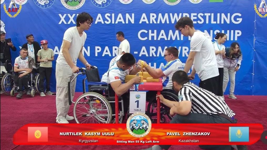 Карагандинские параармрестлеры внесли вклад в победу Казахстана на чемпионате Азии