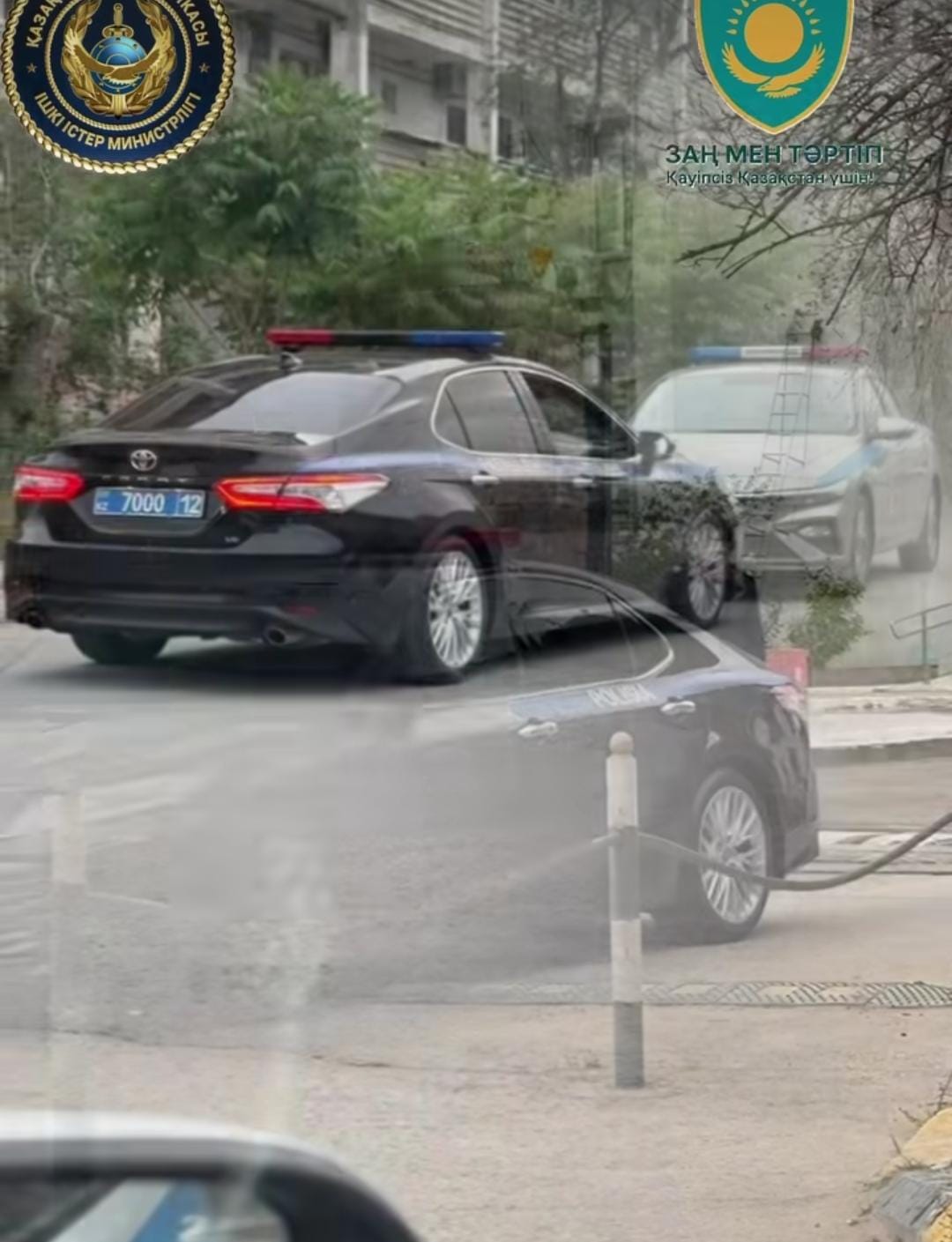 Начальник Управления полиции города Актау проверил работу участковых пунктов полиции и полицейских постов