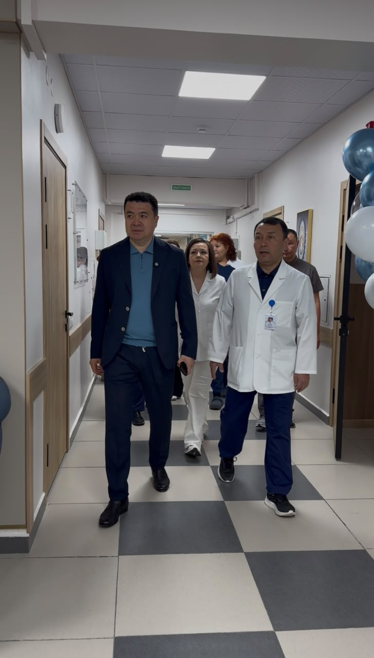 ГОРОДСКОЙ КАРДИОЛОГИЧЕСКИЙ ЦЕНТР АЛМАТЫ ОТКРЫЛ ОБНОВЛЕННОЕ ОТДЕЛЕНИЕ ПОСЛЕ РЕМОНТА