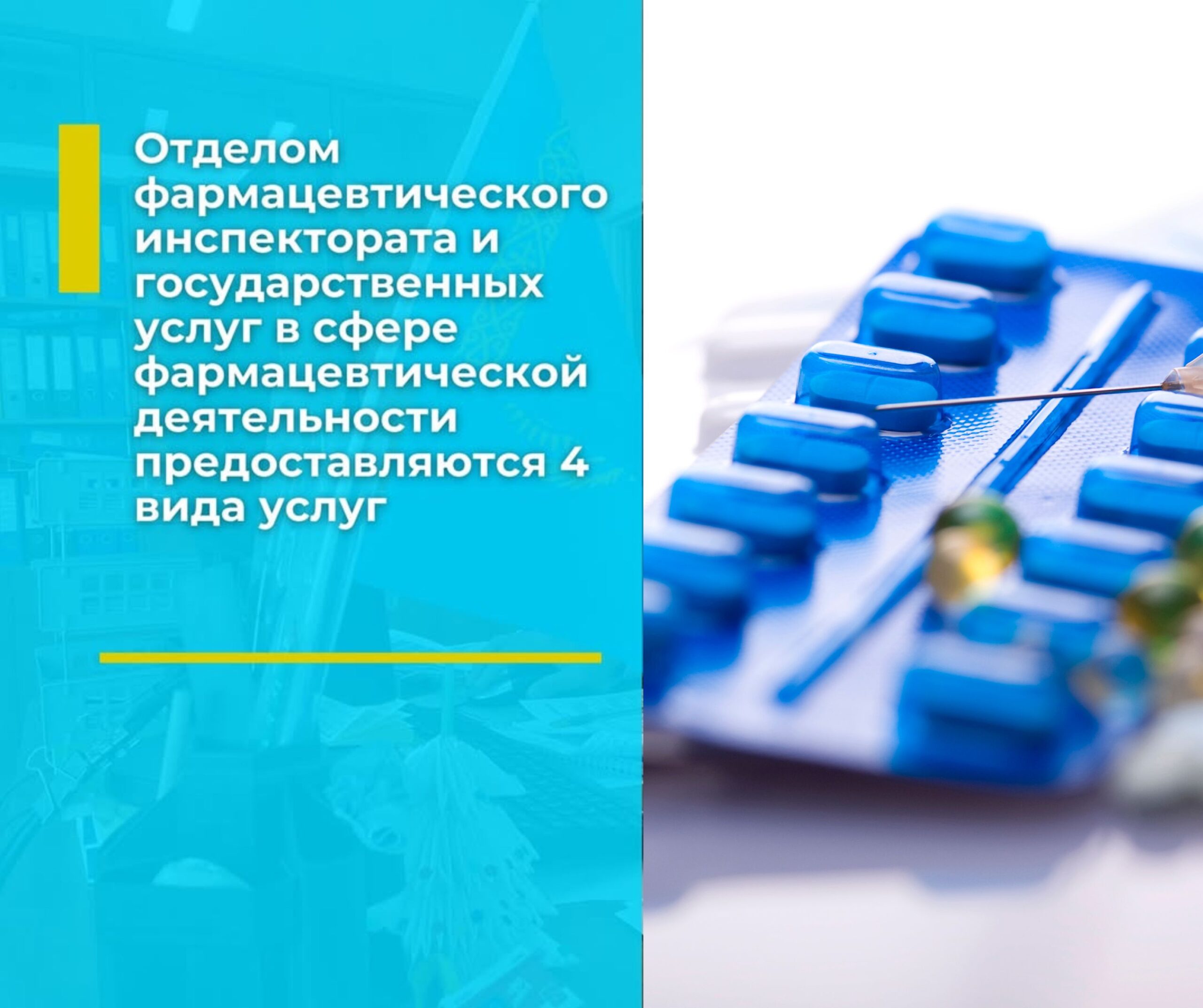 Государственная услуга по выдаче лицензии на фармацевтическую деятельность