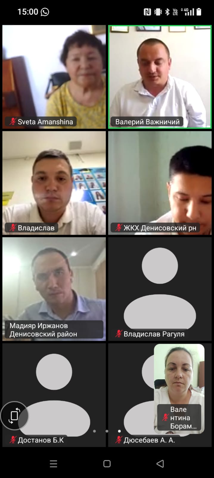 Заседание Общественного совета Денисовского района номер шесть
