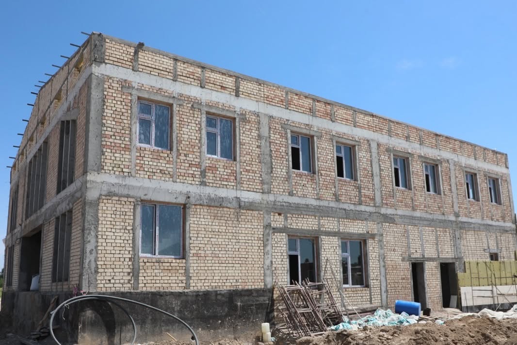 САРЫАГАШ: ДЛЯ ЖИТЕЛЕЙ ЖОНАРЫКА СТРОИТСЯ НОВЫЙ ОЧАГ КУЛЬТУРЫ