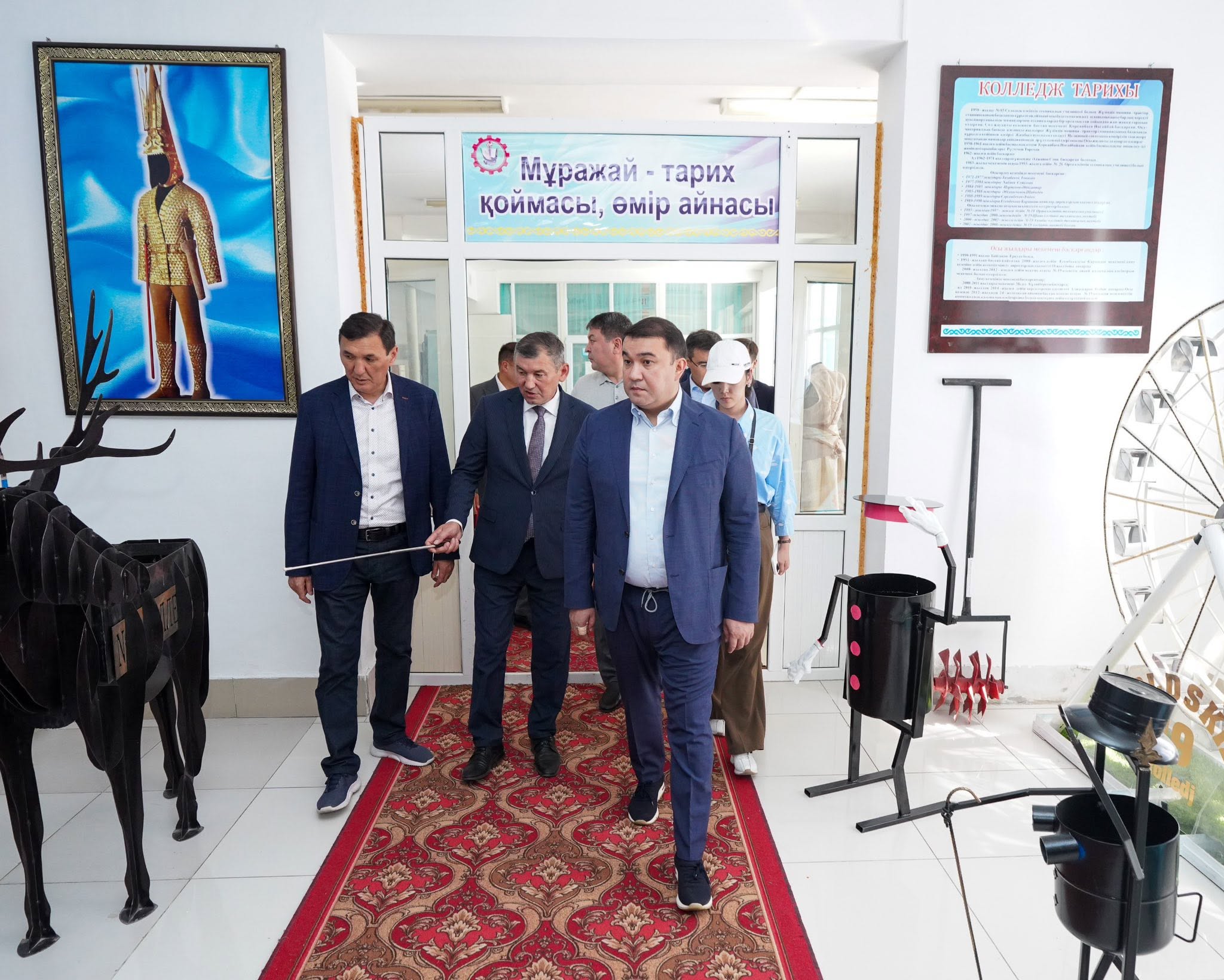 ТУРКЕСТАН: РАССМОТРЕНЫ ПУТИ ПОВЫШЕНИЯ КАЧЕСТВА ОБРАЗОВАНИЯ В БАЙДИБЕКСКОМ КОЛЛЕДЖЕ