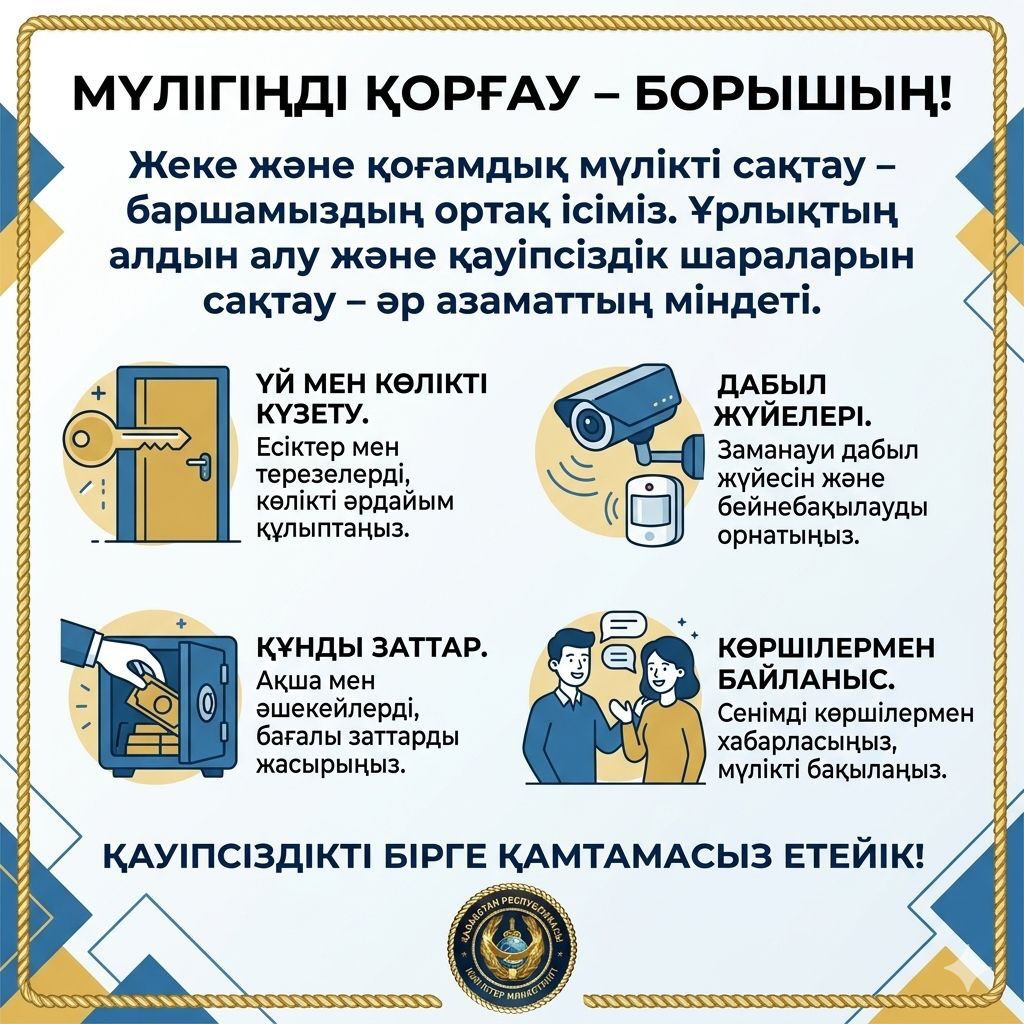 ЗАЩИТА ИМУЩЕСТВА – ОБЯЗАННОСТЬ КАЖДОГО ГРАЖДАНИНА